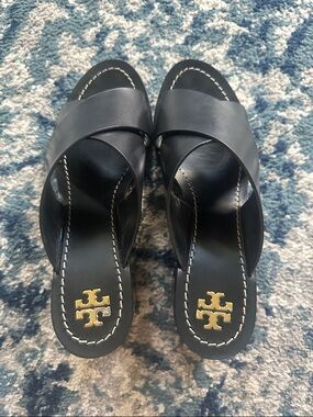 Tory Burch heeled slides